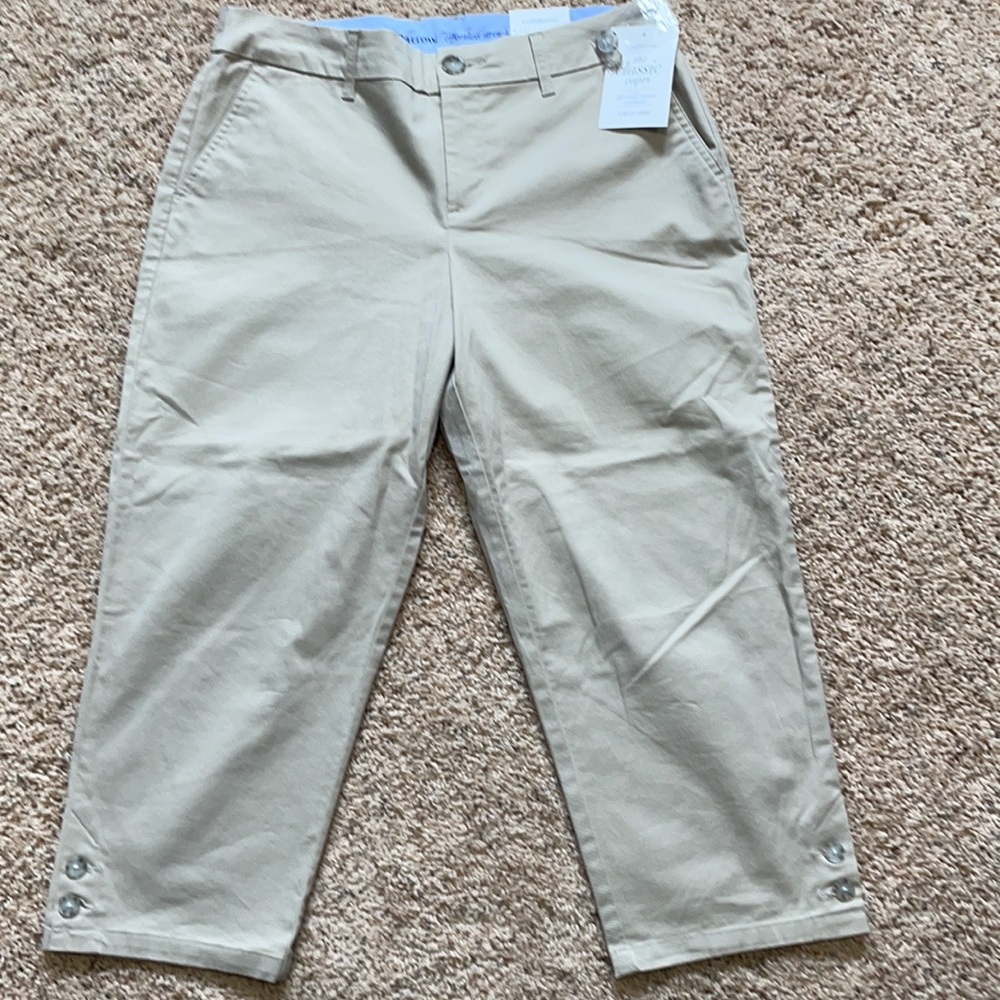 Croft & Barrow size 6 capris - Picture 3 of 3